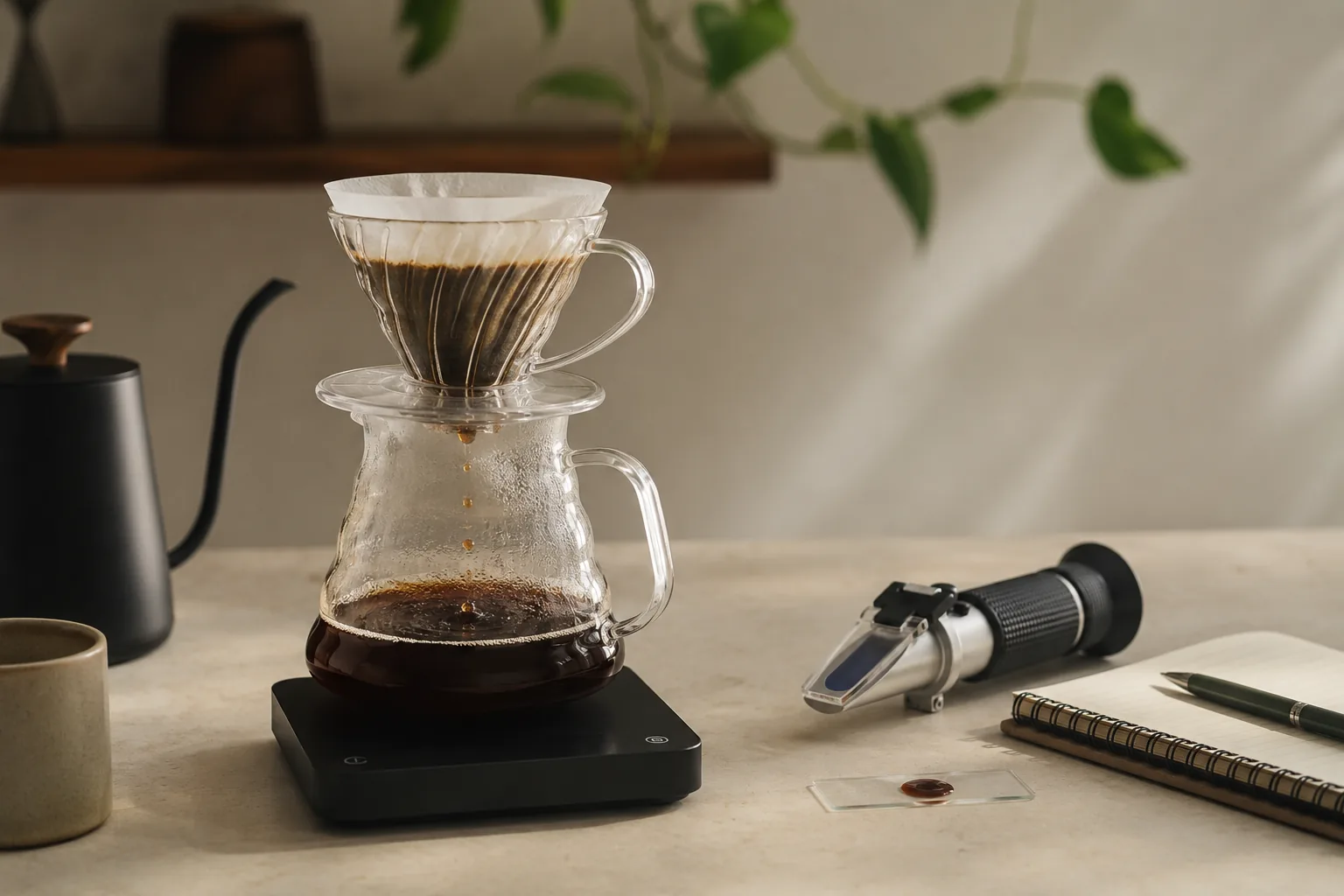 Scott Rao's Pour-Over Principles: Extraction Yield and TDS Explained